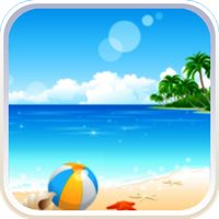 Relax Beach Toon VR Cardboard