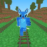 Blue Koala Run Cute Craft Game