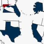 50 USA States Maps Challenge