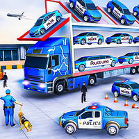 US Police Cars Transport Games