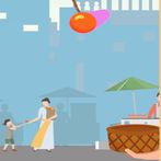 Aim the balls in the net