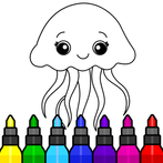 Kids Drawing & Coloring Games