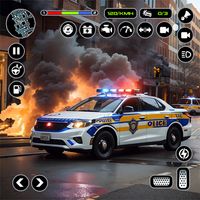 American Police Car Chase Game