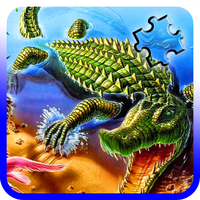Crocodile Puzzle game