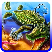 Crocodile Puzzle game