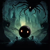 Pumpkin Scare in the woods