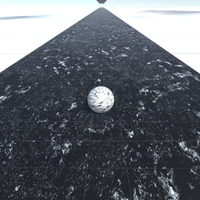 Flying and racing ball