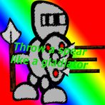 throw a spear like a gladiator