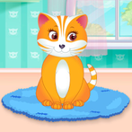 Cute Kitty Salon Game For Kids