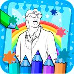 Peso Pluma Cloring Game