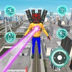 Hero Rope Monster Toilet Games