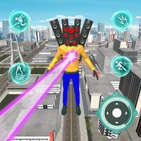 Hero Rope Monster Toilet Games