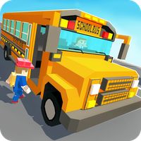 School Bus Farm Driving