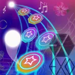 EXO Tiles Hop : KPOP Ball EDM