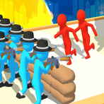 Crowd Fight Evolution