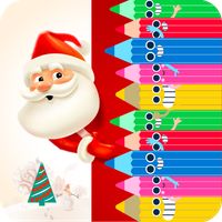 Christmas color painting  game