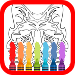 Aesthetic Colouring Book