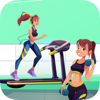 Gym Workout Fitness Girl