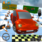 Street car drive car parking