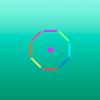 Ball Jumping Color Hexagon