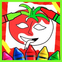 Mr Tomatos coloring game