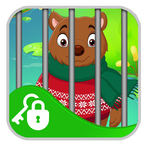 Jubilant Polar Bear Escape