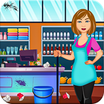Supermarket Cleaning Games