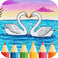 Goose coloring game