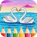 Goose coloring game