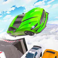 Crazy Ramp Car Stunt