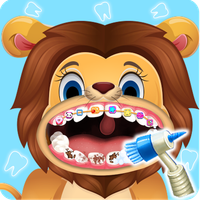 Pet Animals Kid Dentist Games