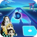 Demon Slayer Tiles Hop Game