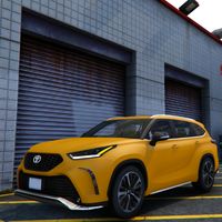 Toyota Highlander SUV Driving