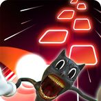 Cartoon cat  - Beat Hop tiles