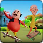 Motu Patlu Super Hero Skater