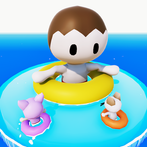 AquaBumper.io - Cute character