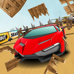 Car Stunts : Huggy Wuggy Game