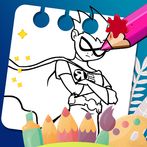 Teen Titans Coloring book Hero
