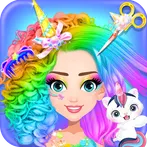 Unicorn Girl Hair beauty Salon