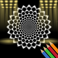 happy color-Art Mandala