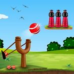 Suika Can Knockdown Game