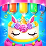 Rainbow Glitter Birthday Cakes