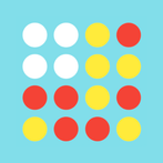 Four in a row.Simple 4 in row.