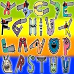 Alphabet but is all a chainsaw