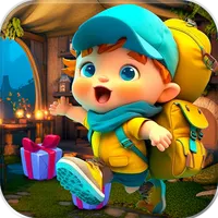 Hiker Little Boy Escape