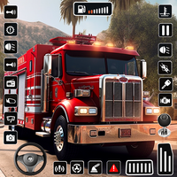City Fire Truck: Firefighter