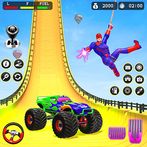 Monster Truck Ramp: Car Games