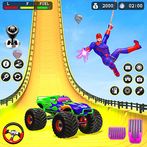 Monster Truck Ramp: Car Games