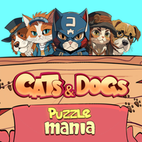 Cats & Dogs Puzzle Mania