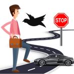 Run Man game – late for office